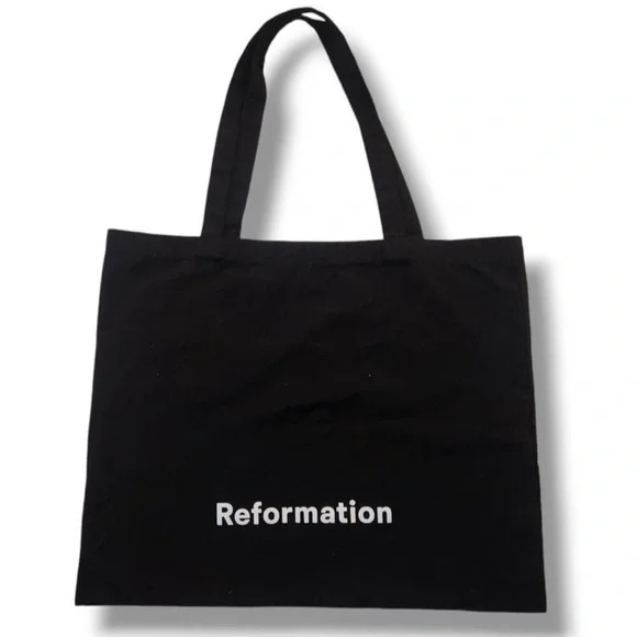 Reformation Black Tote Bag - Picture 1 of 3